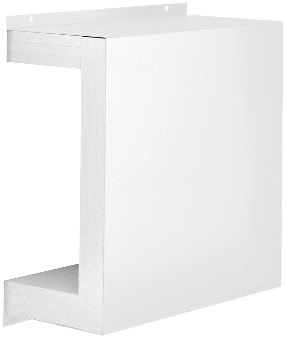 Schiebemuffe tehalit FWK 90 E60/E30 50×210mm, verkehrsweiss