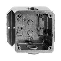 Gehäuseunterteil AG 2×M20 Al kugelpoliert