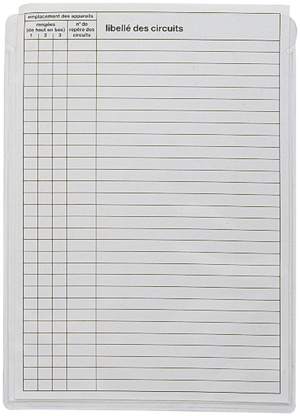 Pochette à plans Hager gamma 215×160mm mat.synthét. gris clair