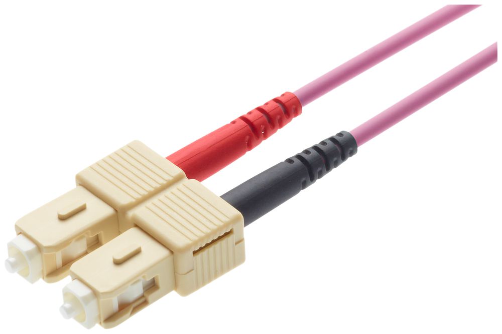 LWL-Patchkabel R&M SCD/SCD OM4 2m