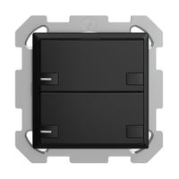 UP-KNX-Taster RGB EDUE, 250mW, m.RGB-LED, 2×Taste, 2×Tastenb., sz