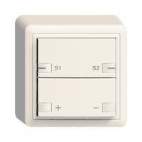 AP-Taster ZEP Universaldimmer-Szene 1K/2T EDIZIOdue weiss
