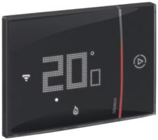 UP-Raumthermostat Smarther2 vernetzt, schwarz
