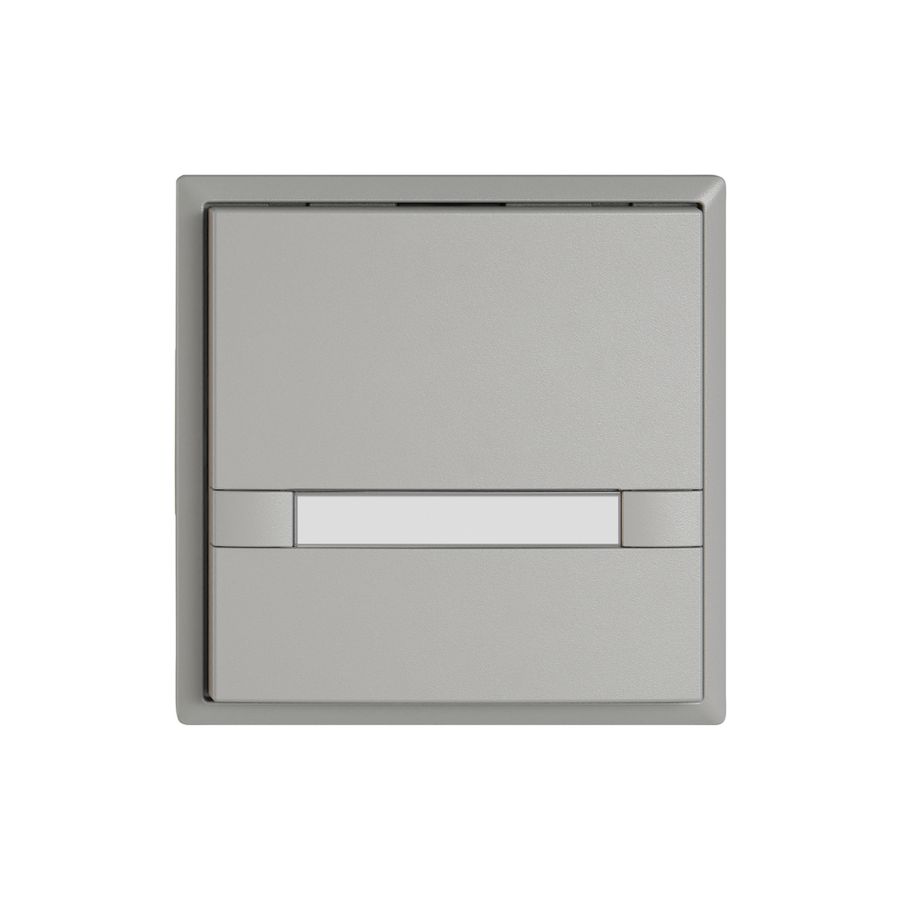 Pulsante KNX RGB EDIZIO.liv SNAPFIX® sensore temp.s.LED targ.1× com.2T grc