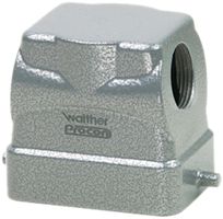 Steckergehäuse Walther PROCON P712606, Gewinde 1×M20, H=56mm, Al