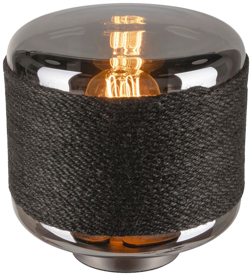 Tischleuchte SLV PANTILO ROPE E27 1×15W DIM silber