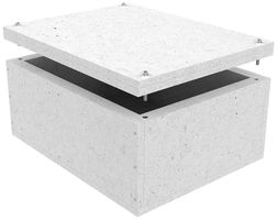 EB-Gehäuse Spotbox Feuerbox 400 EI60 410×310×160mm