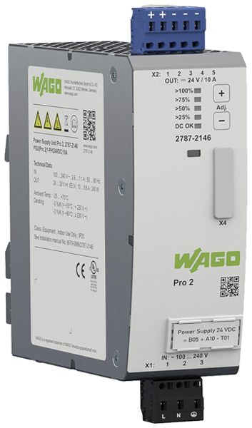 EB-Stromversorgung WAGO Pro 2 90…264V 24…28V 10A 240W