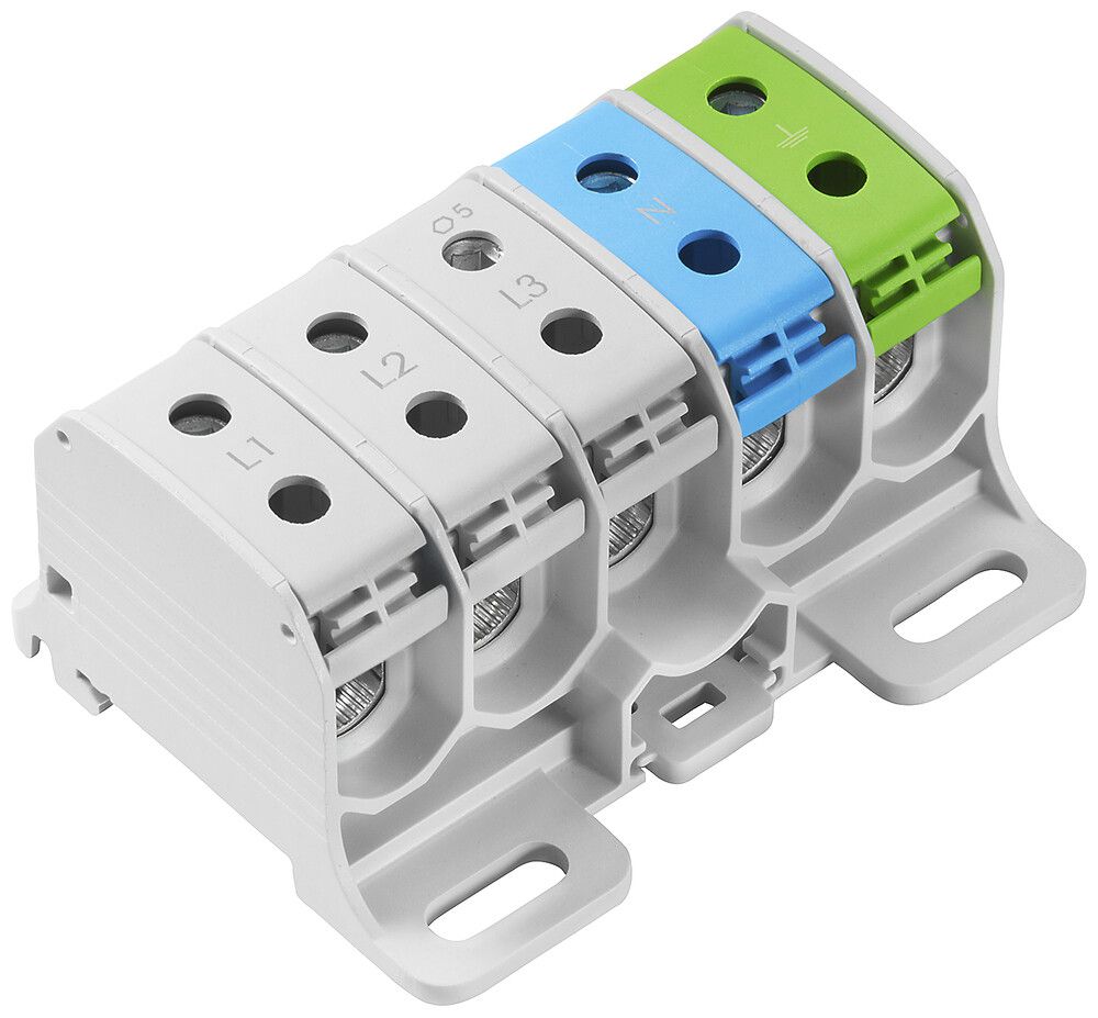 Bloc de distribution WM WPD 530 5P 150A 5×entr 5×sort 2.5…50mm² 2.5…50mm²