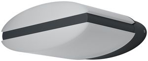 LED-Wandleuchte LDV ENDURA STYLE Ellipse, 13W anthrazit