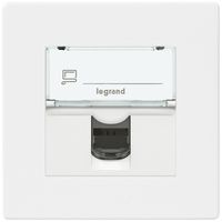 Support d'insertion AP ATO 1×RJ45 blanc pour Keystone