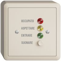 AP-Türstation für Rufleuchte italienisch, EDIZIOdue crema