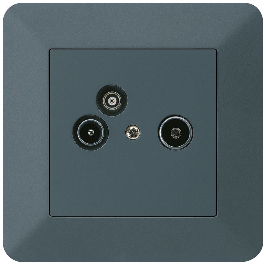 UP-Antennendose R/TV-Daten kallysto.trend 2GHz 11db anthrazit