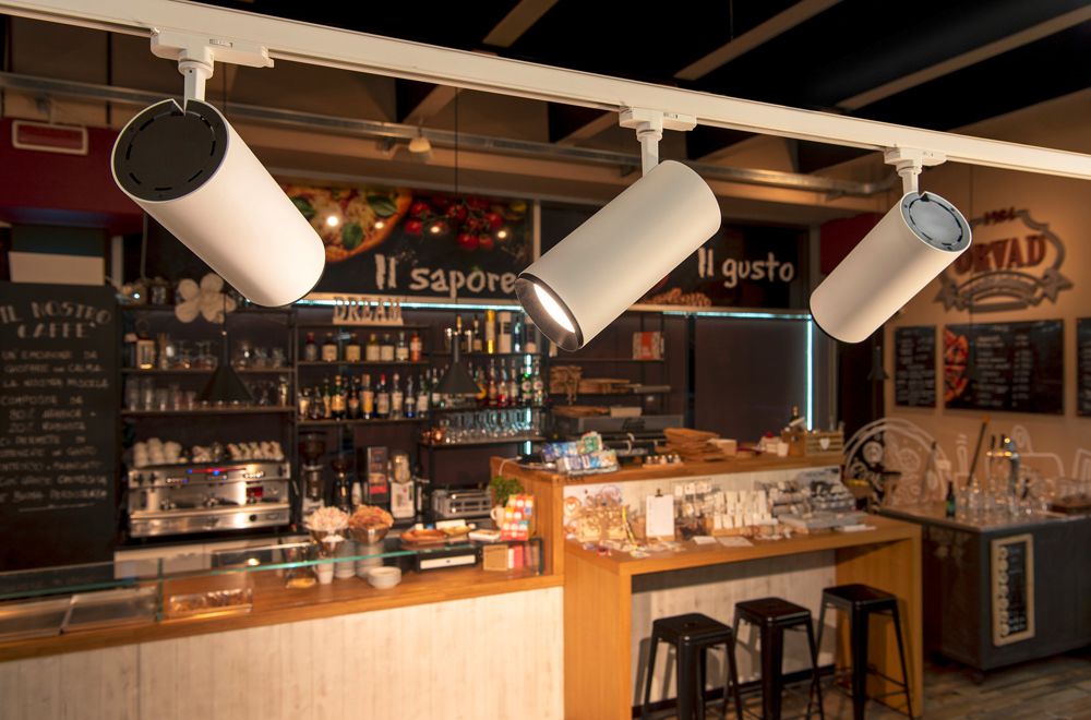 Projecteur LED SLV NUMINOS DALI XL 36W 3210lm 3000K 60° 3-phases blanc/noir