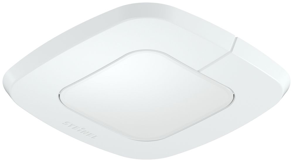 UP-Präsenzmelder Steinel IR Quattro Slim XS KNX, eckig weiss