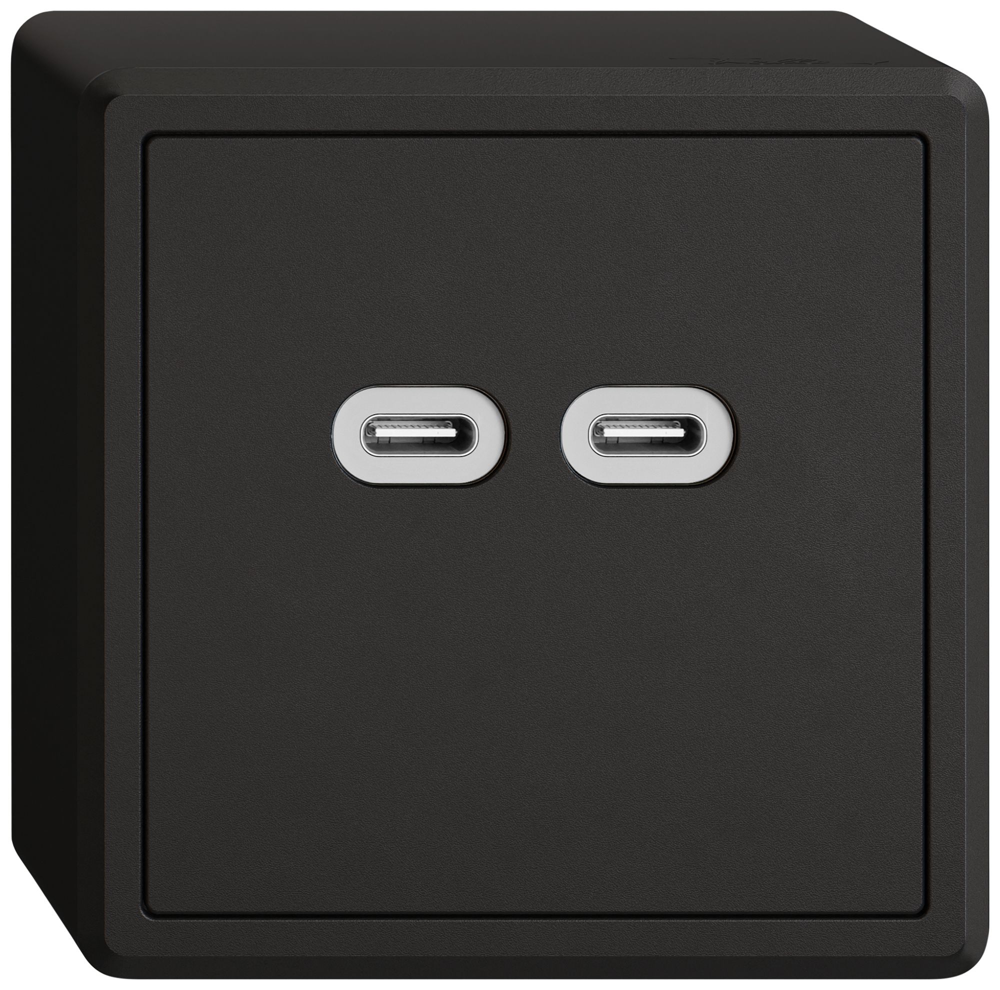 Prise de charge USB AP EDIZIO.liv SNAPFIX® 230VAC 18W 2×USB C no