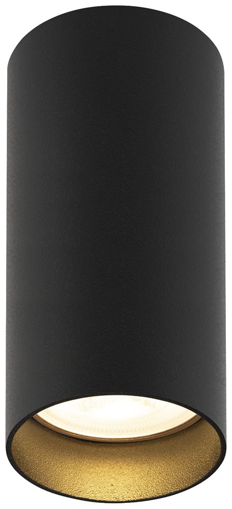 Deckenleuchte SLV KAMI GU10 1×10W DIM Ø55×120mm schwarz