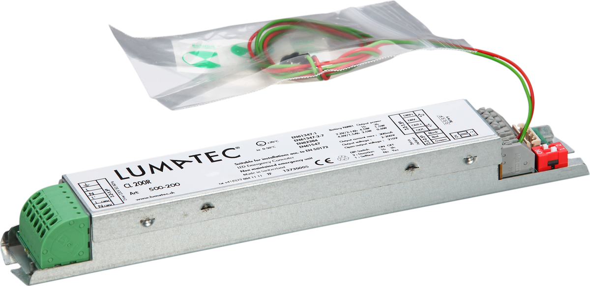 Notlichtelement für LED "schmal"