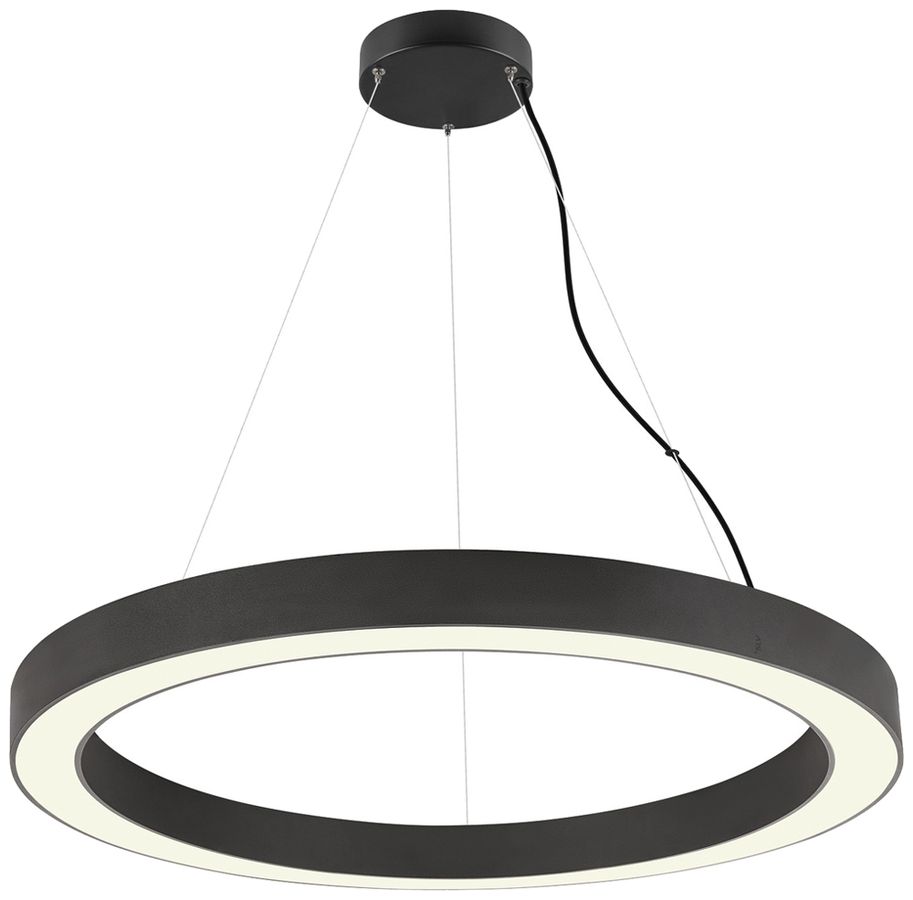 LED-Pendelleuchte SLV MEDO RING 90 42W 5000lm 930/940 DALI Ø900mm schwarz