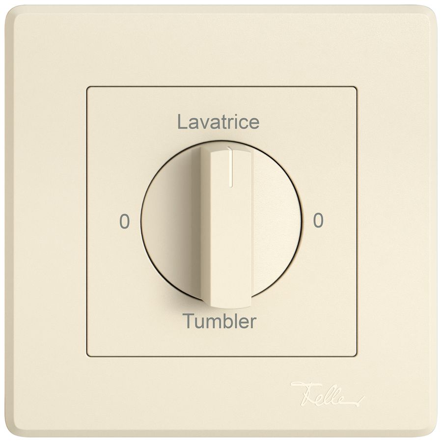 Kit de montage ENC EDIZIO.liv SNAPFIX® p.interr.rot.manet.0-Lavat.-0-Asciug.cr