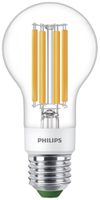 Lampada LED Philips MASTER E27 4W 840lm 2700K REG Ø60×123mm tipo A chiaro