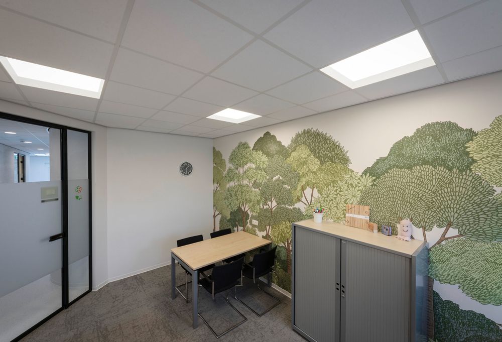 Cadre d'encastrement SLV PANEL 625 acier 625×625×71mm blanc