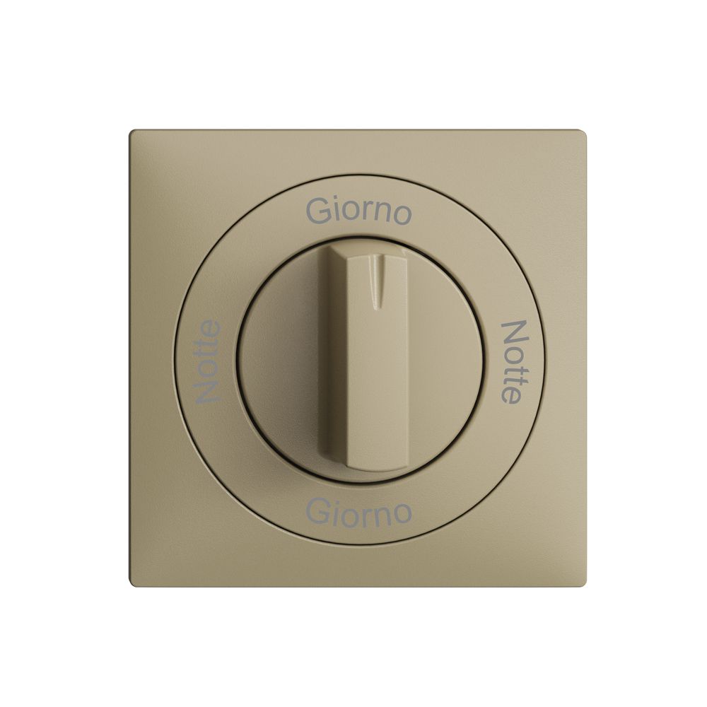 Frontset Notte-Giorno-Notte-Giorno EDIZIOdue 60×60mm sand