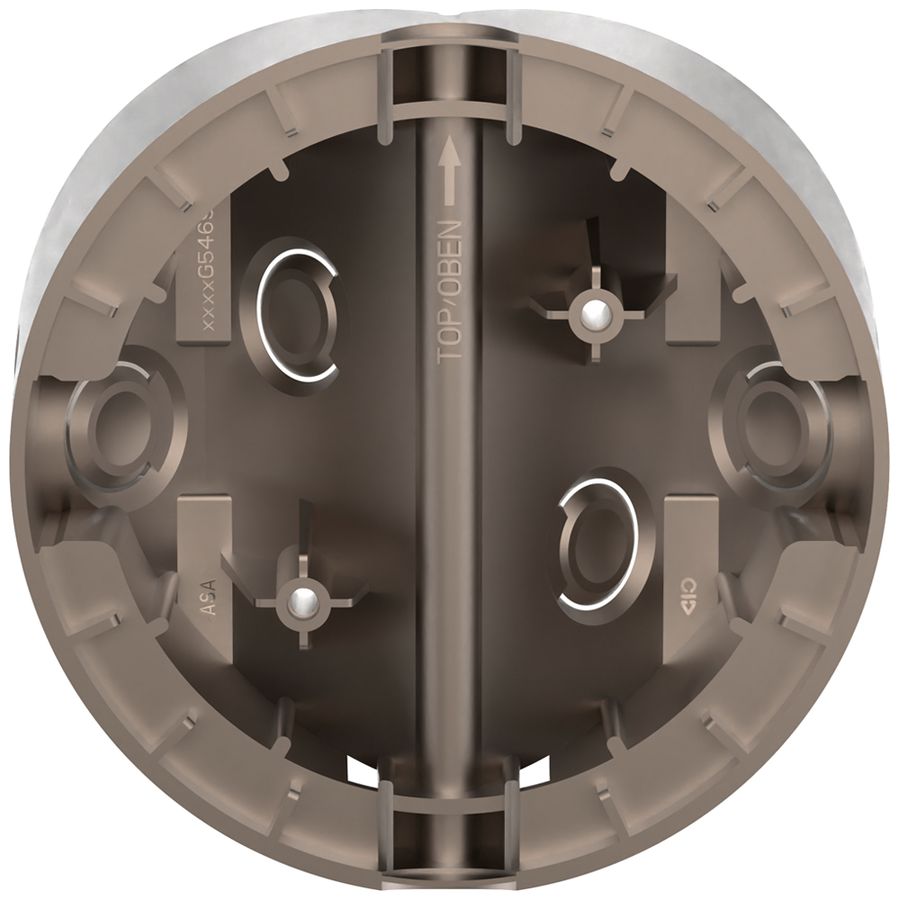 Montageadapter ABB Busch-Wächter PRO Edelstahl