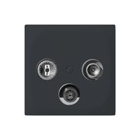 UP-Antennendose SIDUS E TV-R-SAT anthrazit