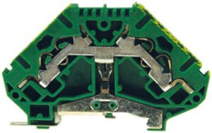 Borne de passage joignable WZ 0.5…4mm² 32A 800V raccord fiche 2×2 DIN 35mm vt-jn