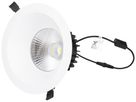 Spot LED INS maxLUCE ATMO 200 24W 2640lm 3000…4000K IP44 1-10V DALI2 Ø200mm bi