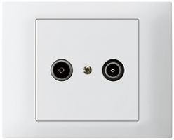 Prise de passage INC kallysto TV-R 23dB blanc