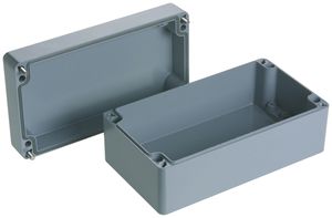 AP-Gehäuse Woertz Al 330×230×110mm grau IP65 Lithos