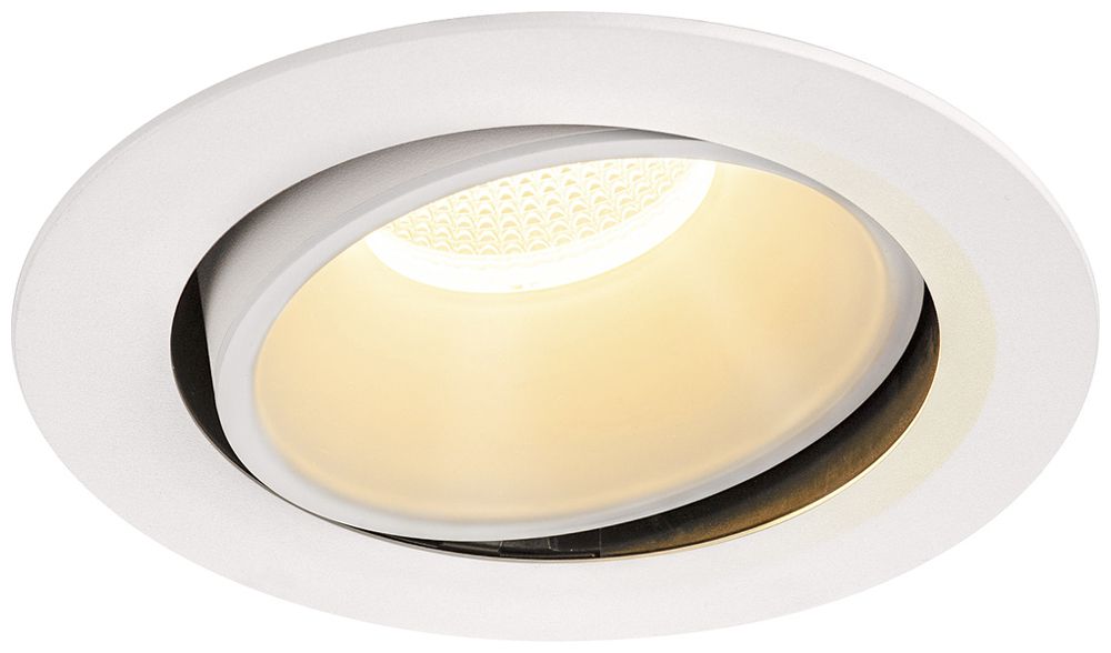 LED-Downlight SLV NUMINOS MOVE XL 37.4W 3550lm 3000K 20° DIM Ø190×118mm ws/ws