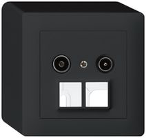 Prise d'antenne AP R/TV HMS kallysto 23dB noir