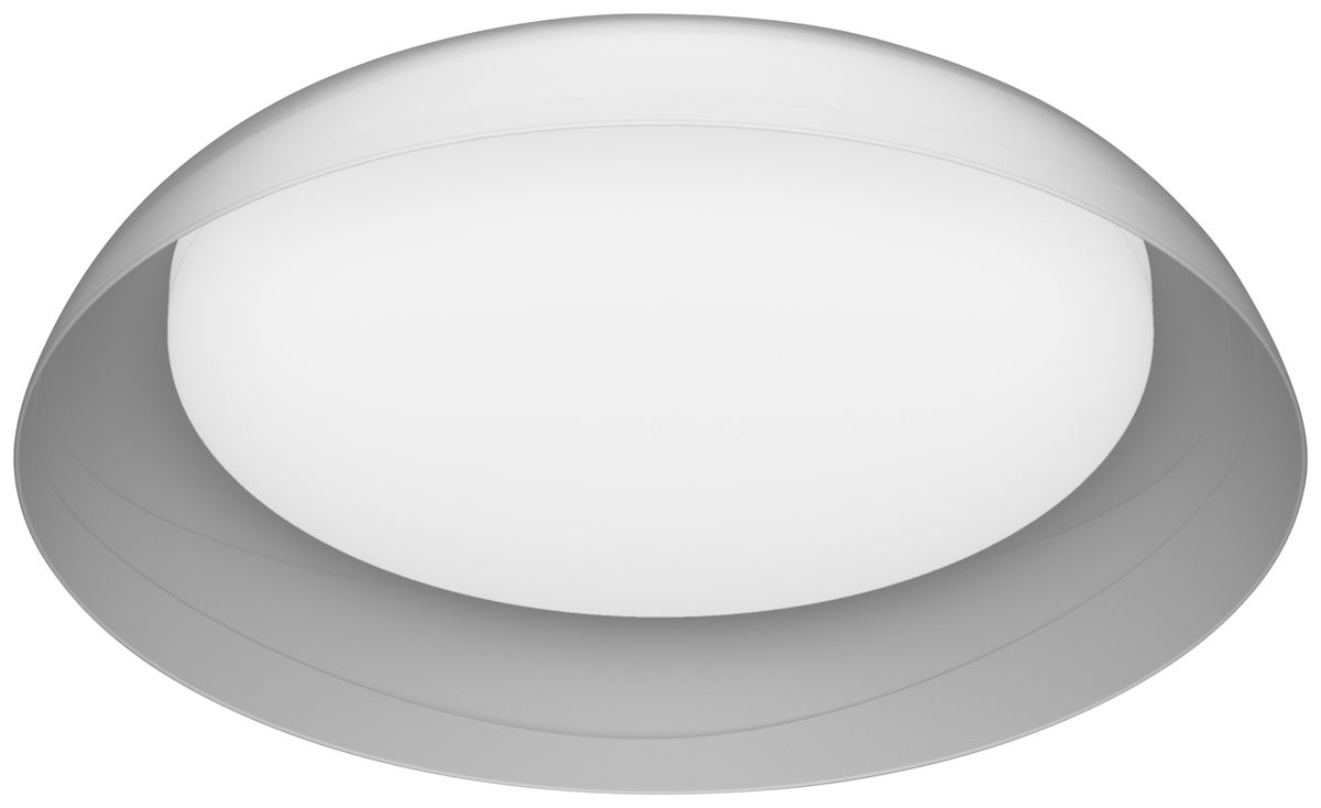 LED-Deckenleuchte Philips Fleta 10W 1850lm 827 Ø350mm transparent