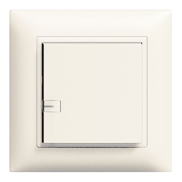 UP-Frontset Universaldimmer 1K/1T ZEP mit LED weiss