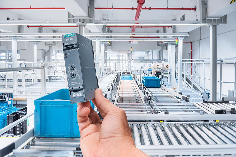 Relais temporisé Siemens SIRIUS 3RP25 24VUC 1C 2 fonctions bornes à vis