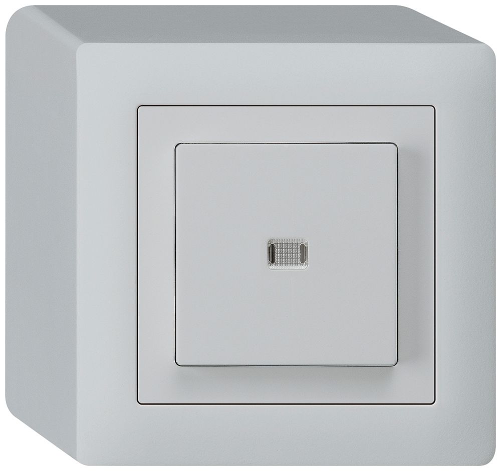 AP-Leuchtdruckschalter kallysto 3/1L hellgrau