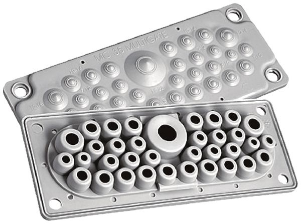 Platine Multigate MC-35 hellgrau