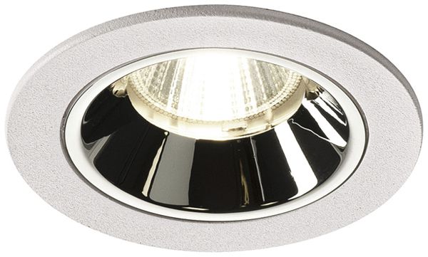 LED-Downlight SLV NUMINOS S 8.6W 750lm 4000K 20° DIM Ø80×52mm ws/Cr