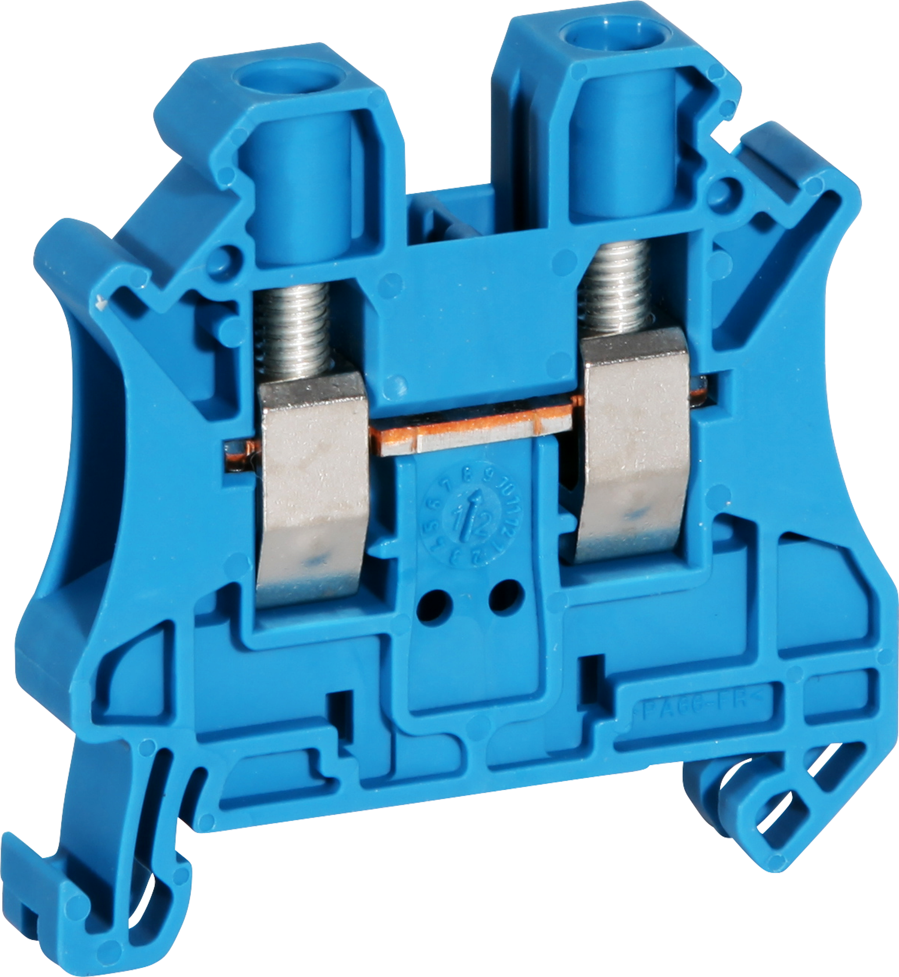 Reihenklemme 0.2…10mm² Schnellanschluss blau