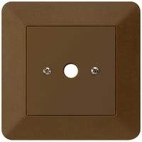 UP-Durchgangsdose kallysto.trend braun Ø9mm ohne Klemmeneinsatz