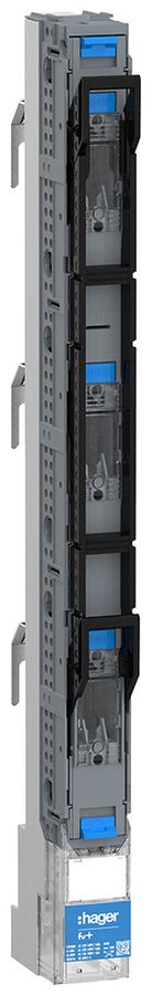 Barre de commutation HPC Hager FV+ NH00 3P 160A 690V 100kA raccordement à vis