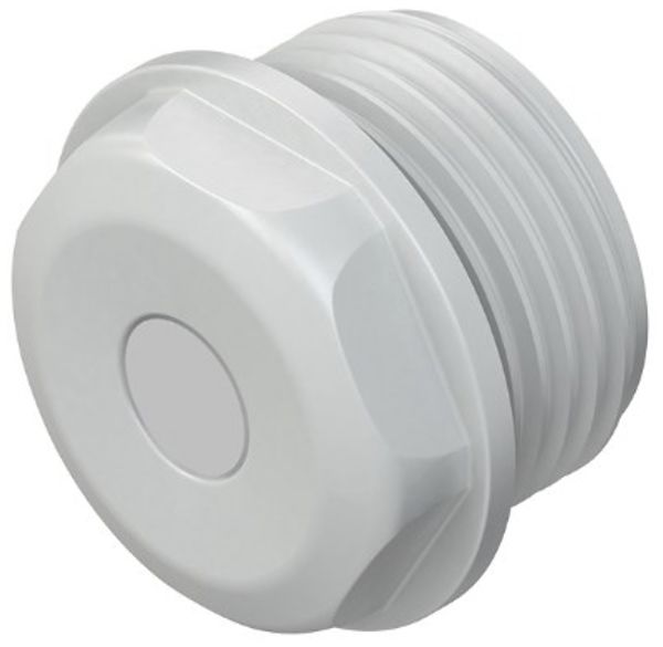 Würgenippel M16 mit Membran grau 6…8mm geschlossen