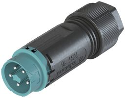 Stecker Wieland RST16I5 S S1 ZT5S A TB 5×2.5mm² türkisblau