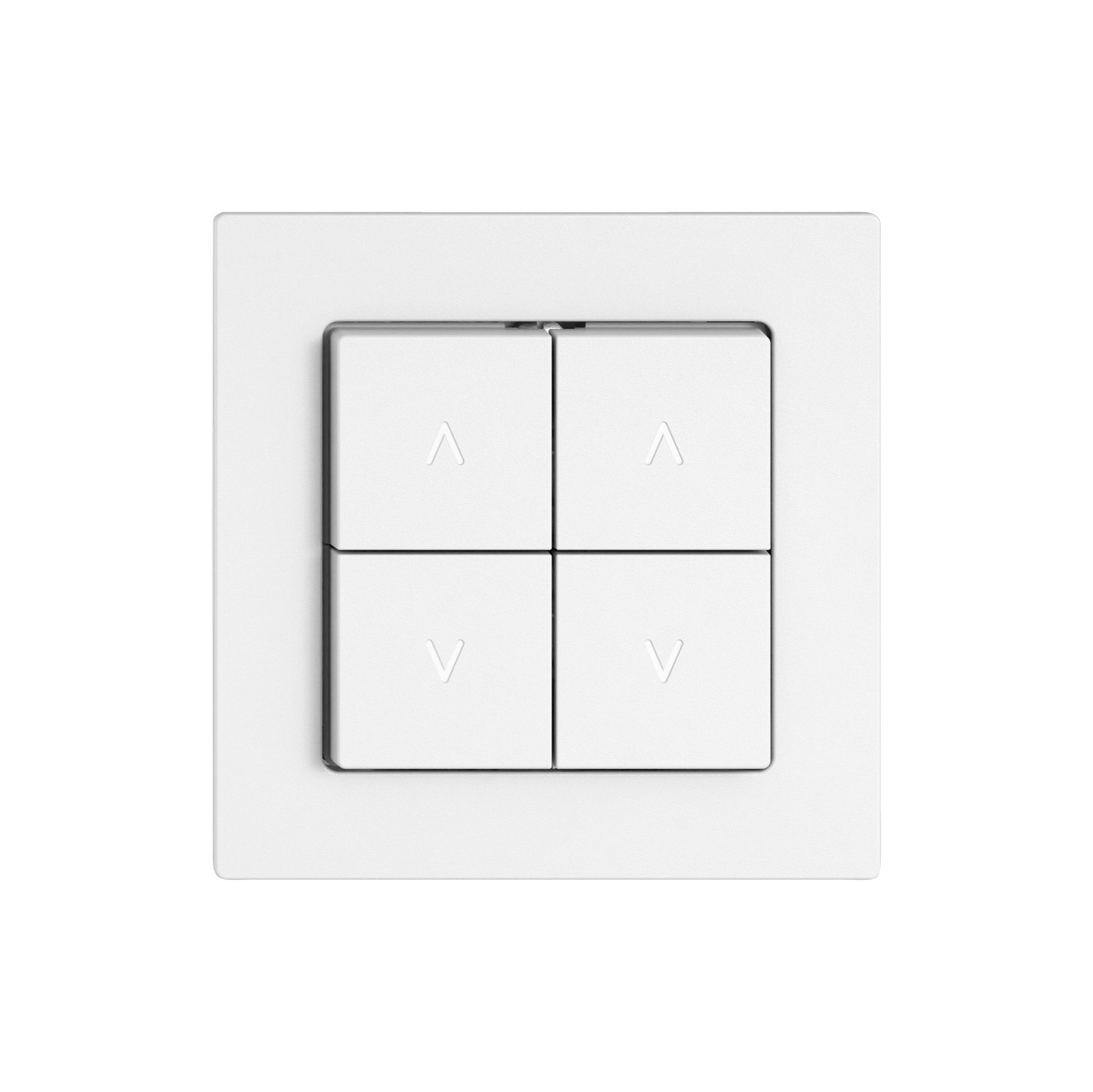 Interruttore p.tapparelle EDIZIO.liv SNAPFIX® 10A 250V 4 tasto 2 canali bi