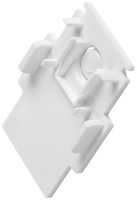 Endkappe SLV 48V TRACK Kunststoff 34×2×47mm weiss