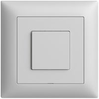 UP-Abdeckset zu Druckschalter 1K/1T Edue Wiser hellgrau