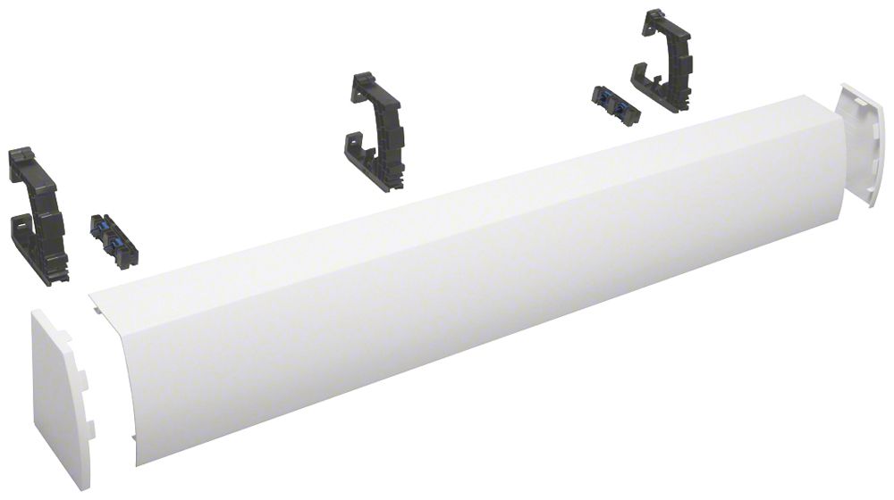 Rangierkanal Hager, 5-feldrig, 1300×176×135mm halogenfrei